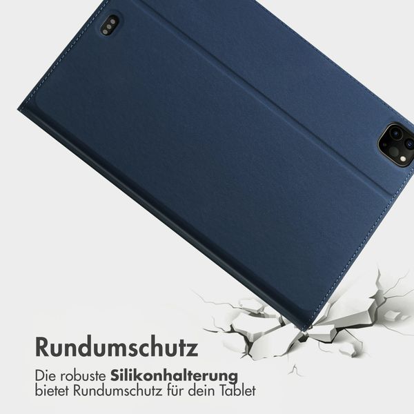 Accezz Classic Klapphülle Apple iPad Pro 11 (2022 / 2021 / 2020 / 2018) - Dunkelblau