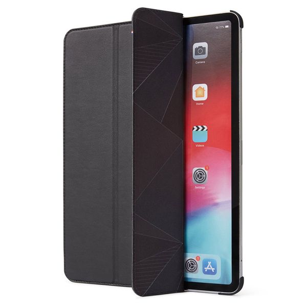 Decoded Leather Slim Klapphülle für das iPad Pro 12.9 (2018/2020/2021/2022) - Schwarz