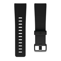 Fitbit Classic Silikonarmband für  Fitbit Versa / Versa 2 / Versa Lite - Größe S - Schwarz