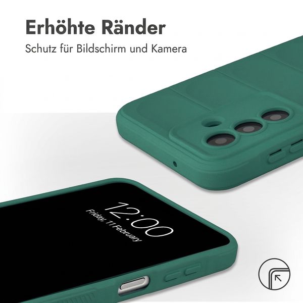 imoshion EasyGrip Backcover Samsung Galaxy A27 (5G) - Dunkelgrün