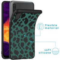 imoshion Design Hülle Galaxy A50 / A30s - Leopard - Grün / Schwarz