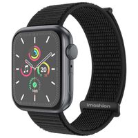 imoshion Nylonarmband für das  Apple Watch Series 1 t/m 11 / SE / Ultra (44/45/46/49 mm) - Schwarz