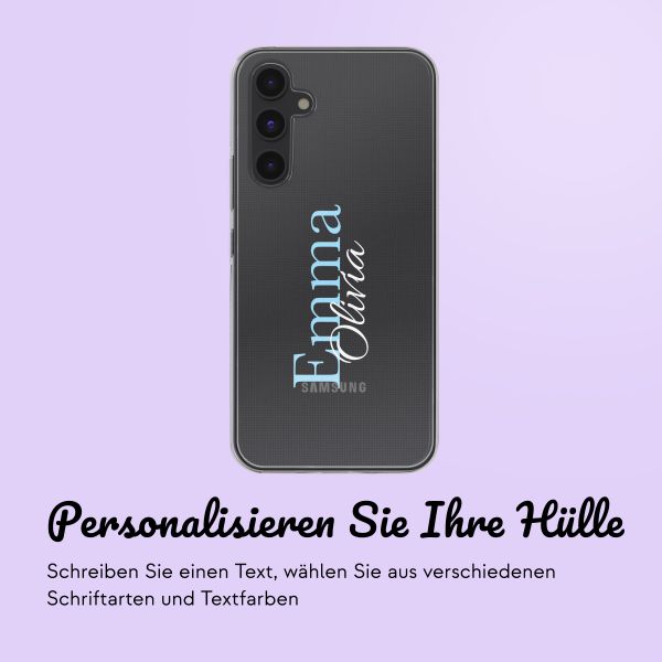 Personalisierte Hülle mit Polaroid iPhone 15 - Transparent