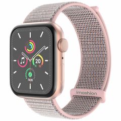 imoshion Nylonarmband für das  Apple Watch Series 1 t/m 11 / SE / Ultra (44/45/46/49 mm) - Sand Pink