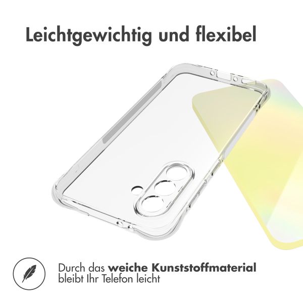 imoshion Shockproof Case für das Samsung Galaxy A36 - Transparent