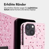 imoshion Design Klapphülle Apple iPhone 13 - Blush Berries