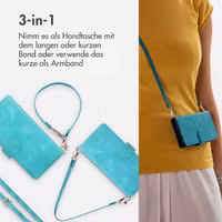 imoshion Klapphülle mit Kordel Apple iPhone 17 - Türkis