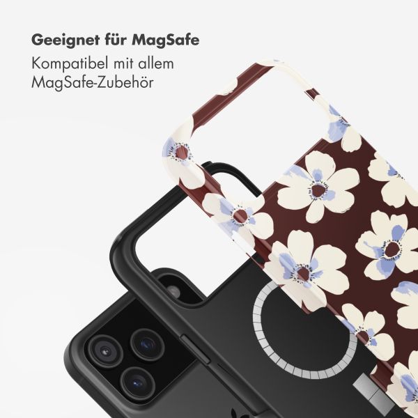 Selencia Vivid Rückabdeckung mit MagSafe Apple iPhone 17 Pro - Choco Flower Pop