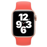 Apple Solo Loop für die Apple Watch Series 1-9 / SE - 38/40/41 mm / Series 10 - 42 mm - Größe 9 - Pink Citrus