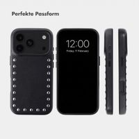Selencia Studs Backcover mit MagSafe Apple iPhone 18 Pro / 17 Pro - Velvet Black