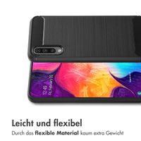 imoshion Brushed Back Cover für das Samsung Galaxy A50 / A30s - Schwarz