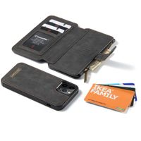 CaseMe Luxuriöse 2-in-1 Portemonnaie-Klapphülle iPhone 12 (Pro)