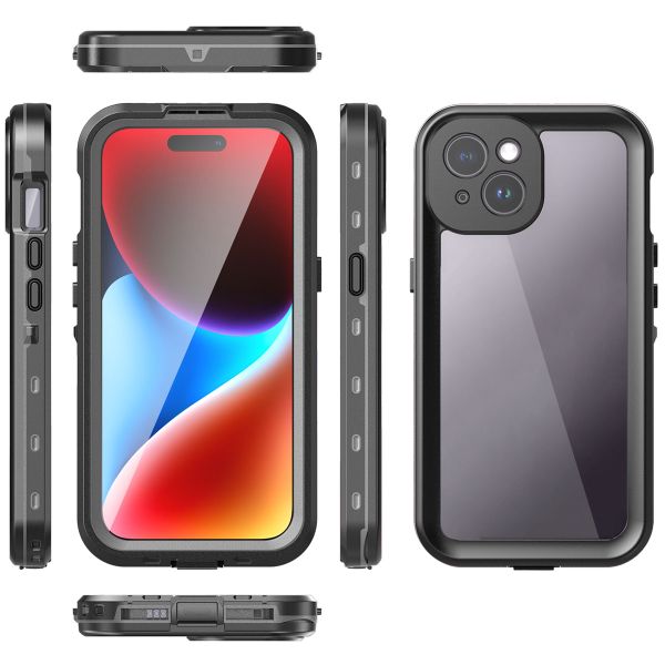 Redpepper Dot Plus Waterproof Case für das Apple iPhone 15 - Schwarz