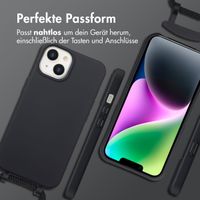 imoshion Color Backcover mit abnehmbarem Handykette und MagSafe Apple iPhone 14 - Schwarz
