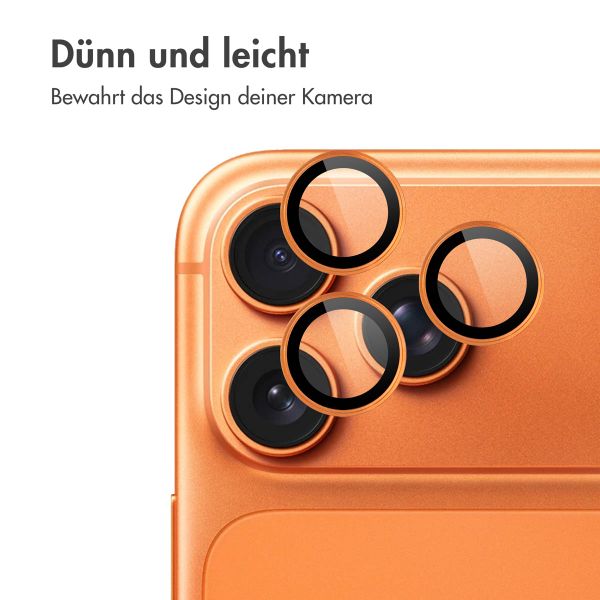 imoshion 2er Pack Kameraobjektivschutz für das Apple iPhone 17 Pro / 17 Pro Max - Orange