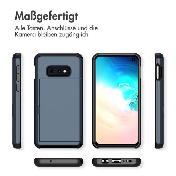 imoshion Backcover mit Kartenfach Samsung Galaxy S10e - Dunkelblau