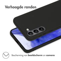 Accezz Color TPU Hülle Samsung Galaxy S23 Plus - Schwarz