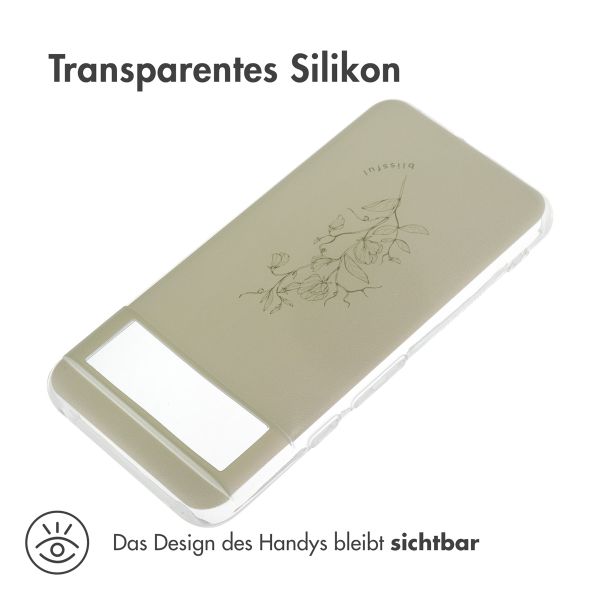 imoshion Design Hülle Google Pixel 8 - Floral Green