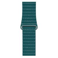 Apple ﻿Lederarmband M für das Apple Watch Series 1-10 / SE / Ultra (2) - 42/44/45/46/49 mm - Grün