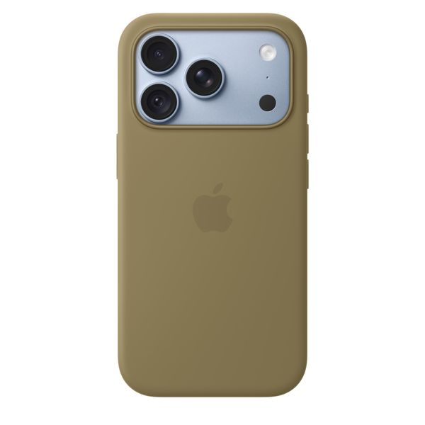 Apple Silikonhülle mit MagSafe Apple iPhone 18 Pro - Olive