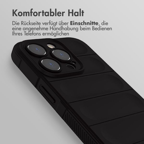 imoshion EasyGrip Back Cover für das iPhone 13 Pro Max - Schwarz