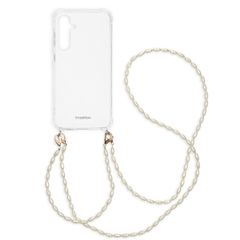 imoshion Handykette mit Perlen + Handgelenkschlaufe Samsung Galaxy S23 FE - Transparent