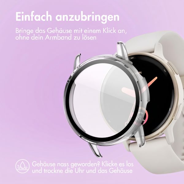 imoshion Full Cover Hard Case Garmin Vivoactive 5 - Transparent