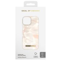 iDeal of Sweden Fashion Back Case für das iPhone 15 - Rose Pearl Marble