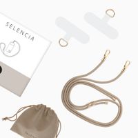 Selencia Universal Handyband mit 2 Haken - verstellbar - Beige