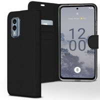 Accezz Wallet TPU Klapphülle für das Nokia X30 - Schwarz