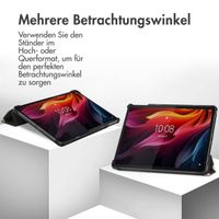 imoshion Design Trifold Klaphülle Lenovo Tab K11 Plus - Leopard