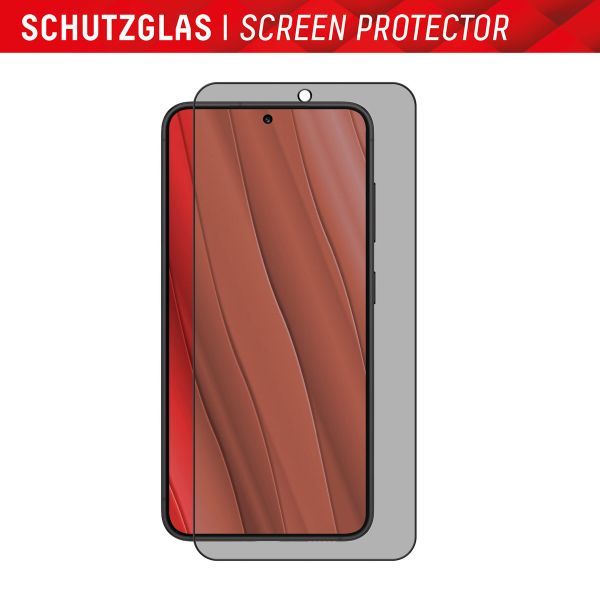Displex Displayschutz aus gehärtetem Glas Privacy Samsung Galaxy S24 Plus / S25 Plus