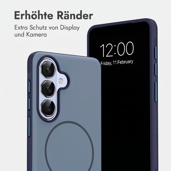 imoshion Color Backcover mit Thin MagSafe Ring Samsung Galaxy S26 - Dunkelblau