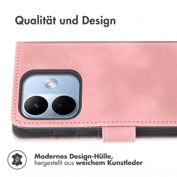 imoshion Klapphülle mit Kordel Xiaomi Redmi Note 17 Pro Max - Rosa