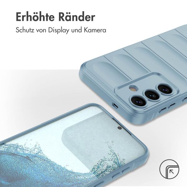 imoshion EasyGrip Back Cover für das Samsung Galaxy S24 - Hellblau