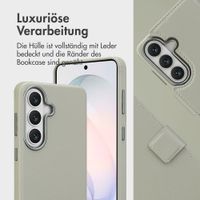 Accezz 2-in-1 Klapphülle aus Leder mit MagSafe Samsung Galaxy S26 - Light Grey