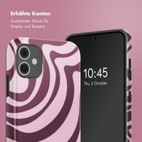 Selencia Vivid Back Cover Apple iPhone 11 - Wavy Swirl Pink Plum