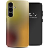 Selencia Vivid Back Cover Samsung Galaxy S24 - Gradient Olive Dust