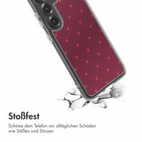 imoshion Design Hülle Samsung Galaxy S25 - Crush Check Coral Dust