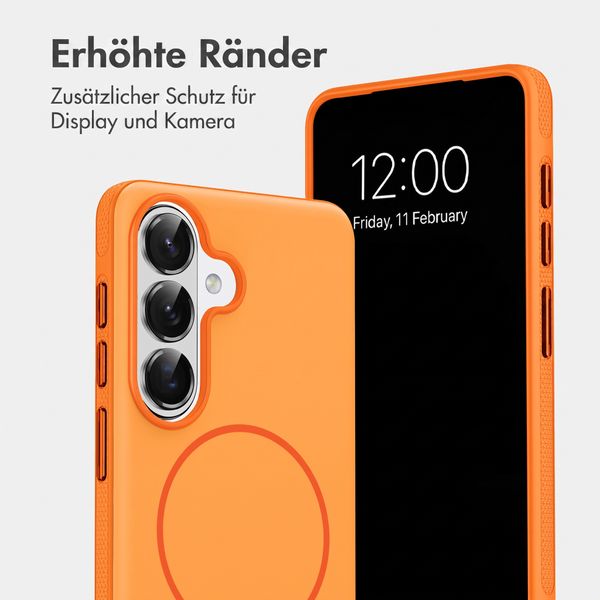 imoshion Color Backcover mit Thin MagSafe Ring Samsung Galaxy S26 - Orange
