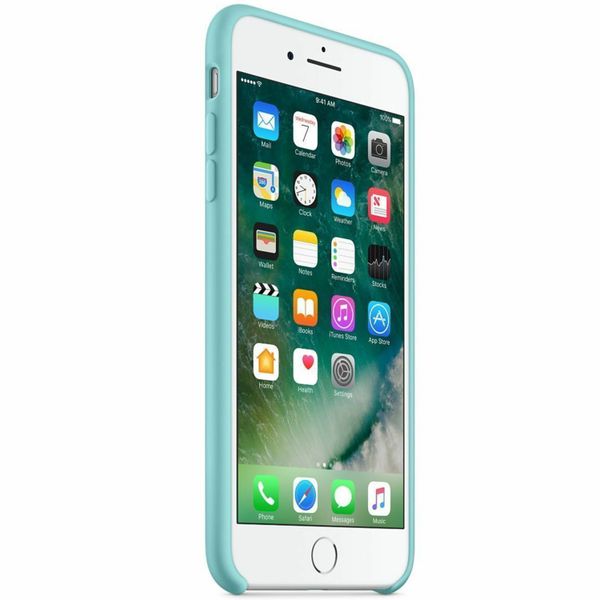 Apple Silikon-Case Sea Blue für das Apple iPhone 8 Plus / 7 Plus