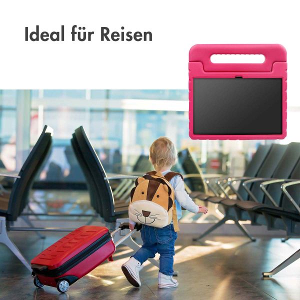 imoshion Schutzhülle mit Handgriff kindersicher für das iPad 11 (2025) 11 Zoll / iPad 10 (2022) 10.9 Zoll - Rosa