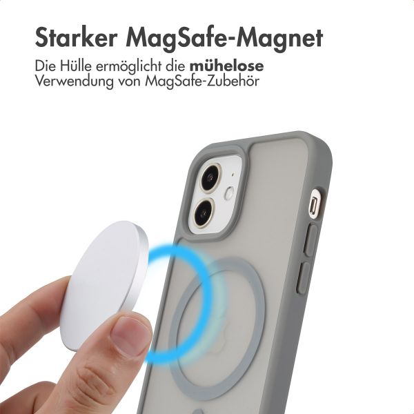 imoshion Color Guard Back Cover mit MagSafe für das iPhone 12 (Pro) - Grau