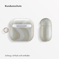 Selencia Vivid Case Apple AirPods 4 - Desert Waves Beige