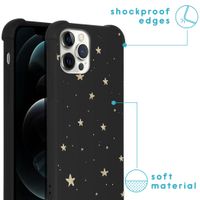 imoshion Design Hülle mit Band für das iPhone 12 Pro Max - Stars Gold