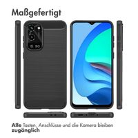 imoshion Brushed Back Cover für das Samsung Galaxy A36 - Schwarz