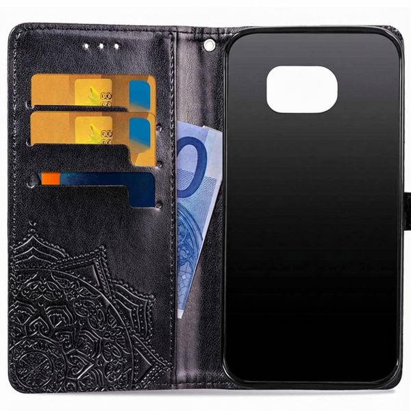 imoshion Mandala Klapphülle Samsung Galaxy S7 - Schwarz
