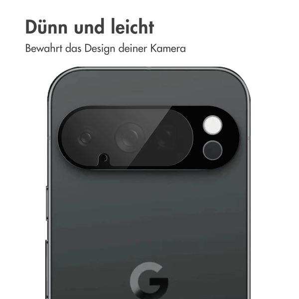 imoshion Kameraprotektor aus Glas 2er-Pack für das Google Pixel 10 Pro - Schwarz