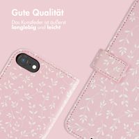 imoshion Design Klapphülle iPhone SE (2022 / 2020) / 8 / 7 / 6(s) - Pink Bazaar Flowers