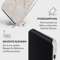 Burga Tough Back Cover für das Samsung Galaxy S22 - Vanilla Sand